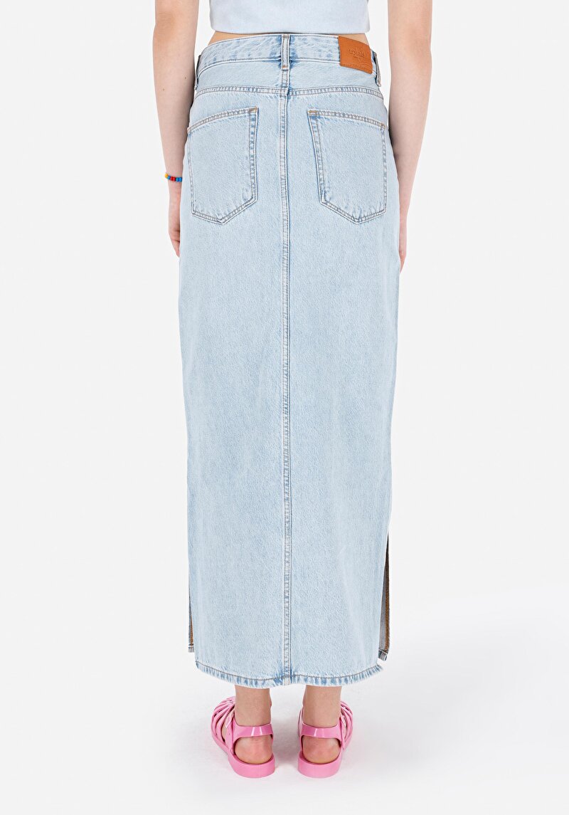 Показати інформацію про Спідниця Жіноча Блакитна  Cl1069593