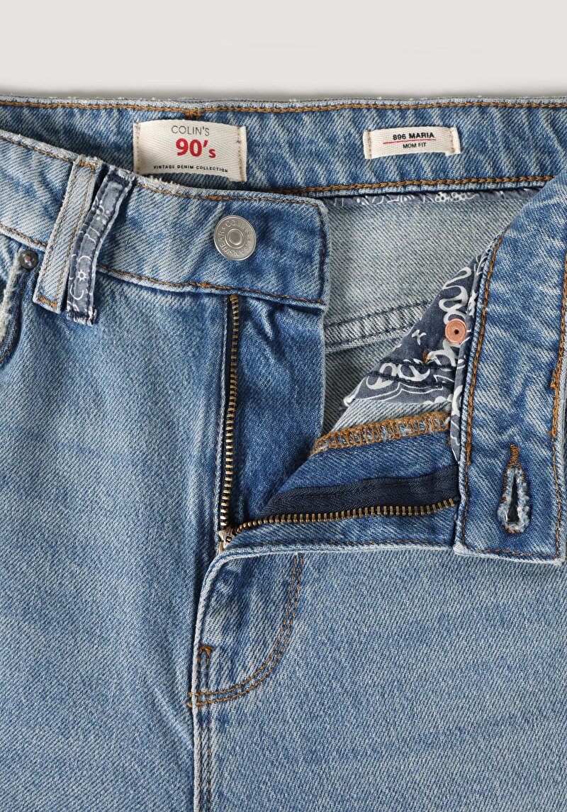 Показати інформацію про 896  Maria Джинси Жіночі Блакитні  Cl1063498