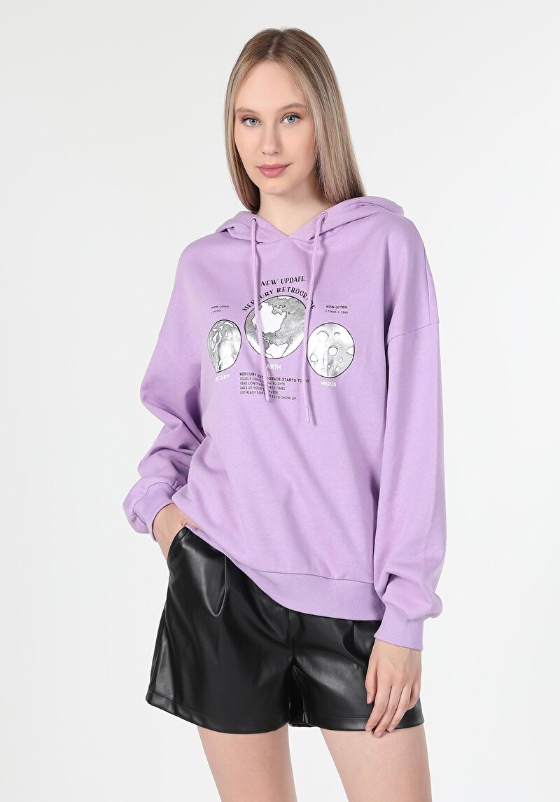Зображення Толстовка Жіноча Фіолетова  Cl1060265