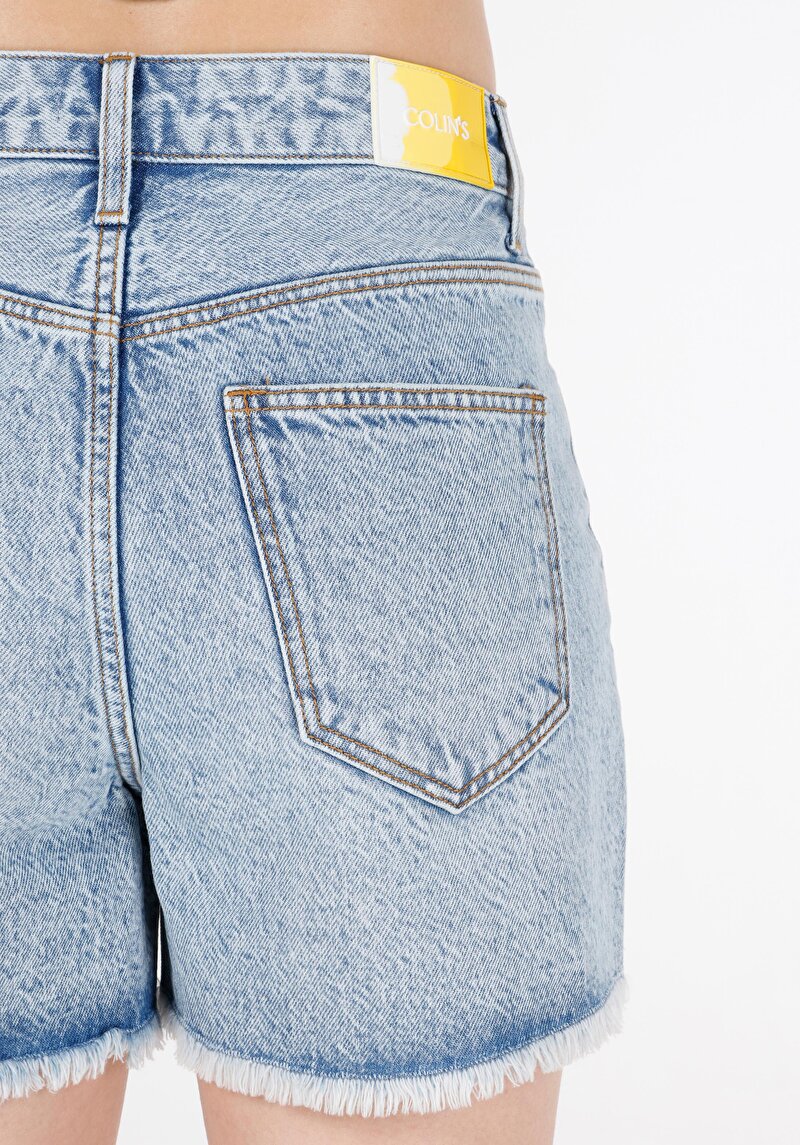 Показати інформацію про Шорти Жіночі Блакитні  Cl1069597