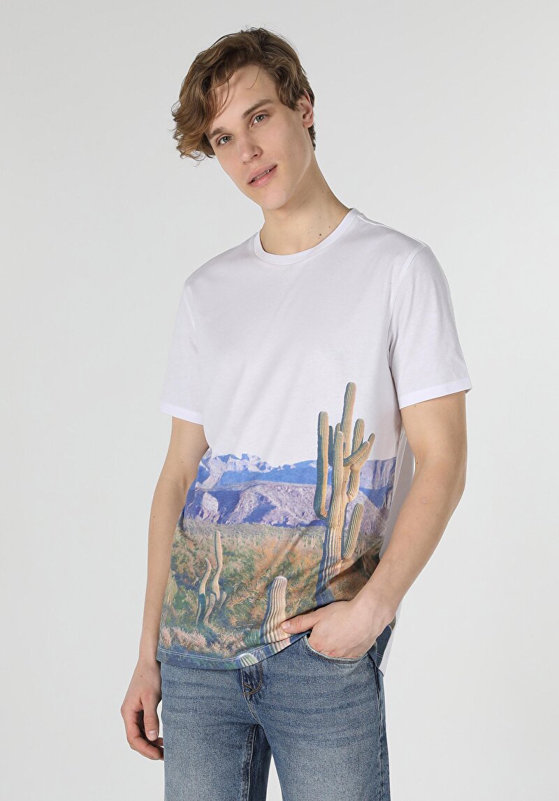 Зображення Футболка З Коротким Рукавом Чоловіча Помаранчева  Cl1058840