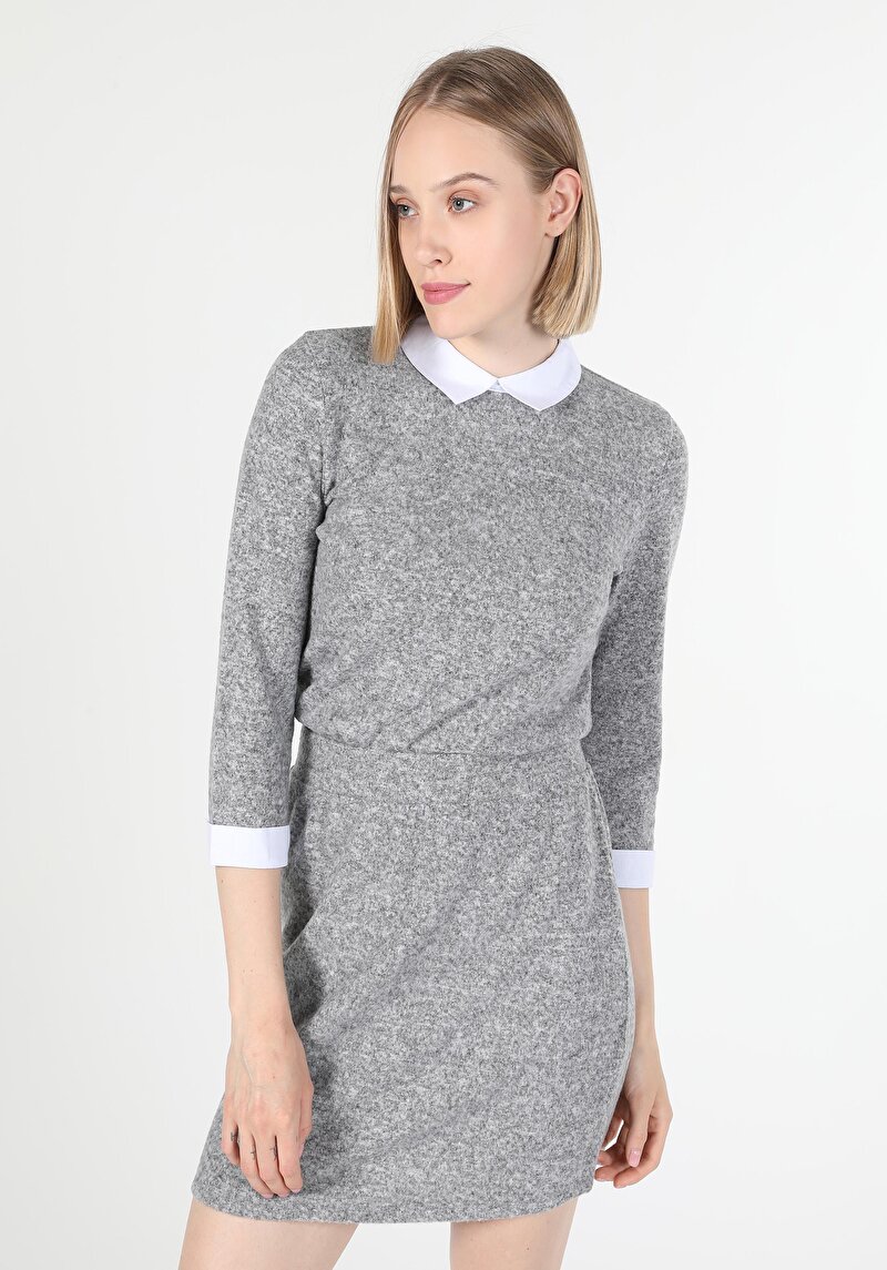 Показати інформацію про Футболка З Довгим Рукавом Жіноча Сіра  Cl1060274