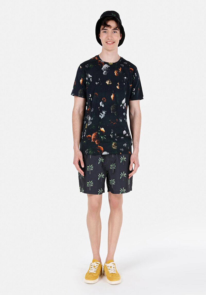 Зображення Шорти Пляжні Чоловічі Чорні  Cl1068155