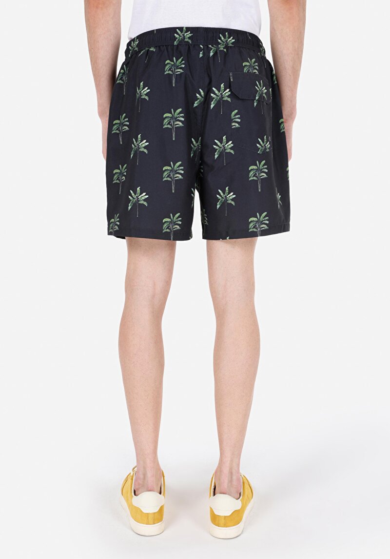 Показати інформацію про Шорти Пляжні Чоловічі Чорні  Cl1068155