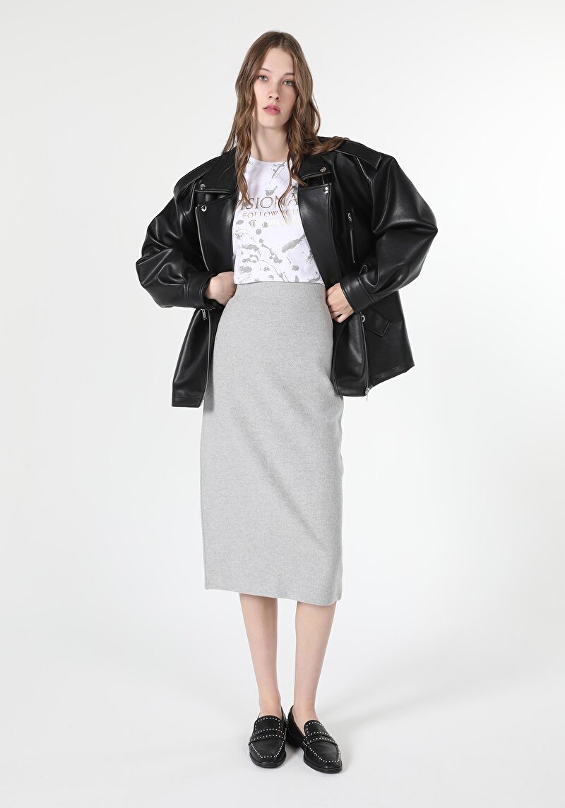 Зображення Спідниця Жіноча Сіра Cl1060275