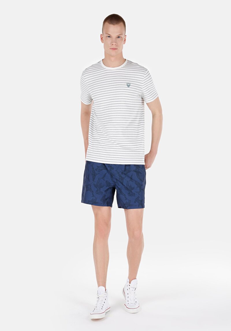 Зображення Шорти Пляжні Чоловічі Блакитні  Cl1068171