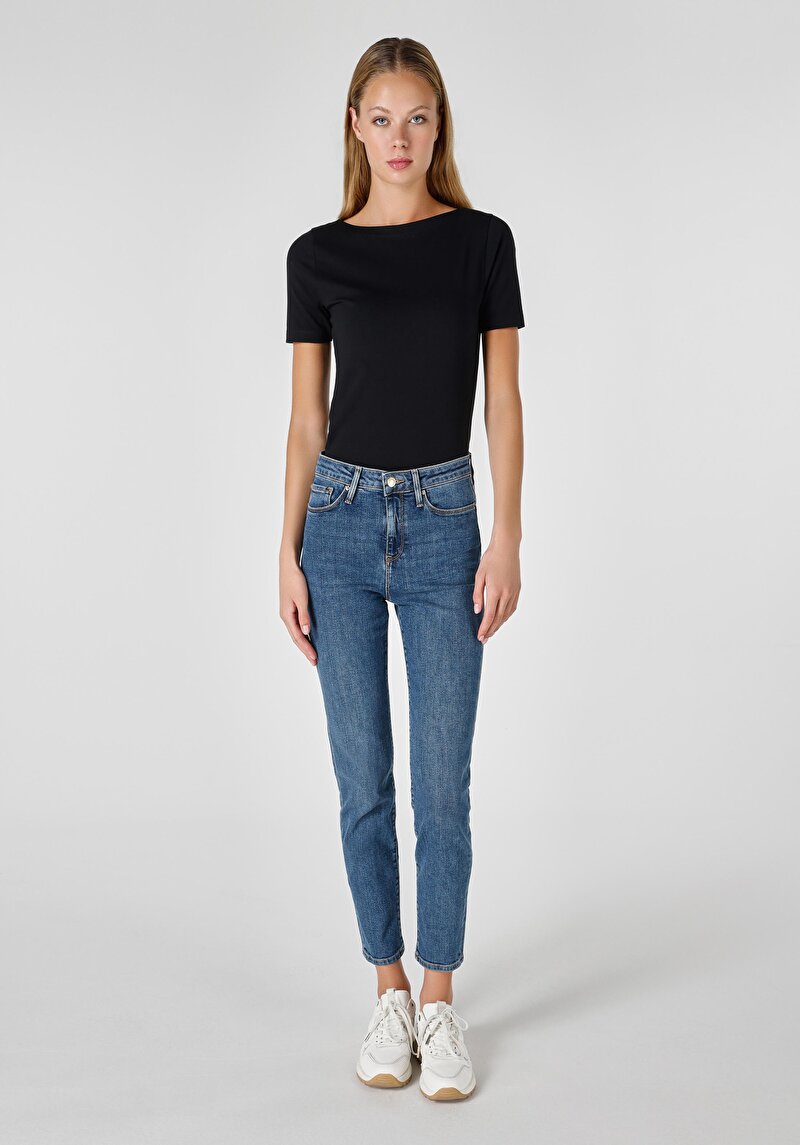 Зображення 703 Carla Джинси Жіночі  Вузького Крою Cl1054495