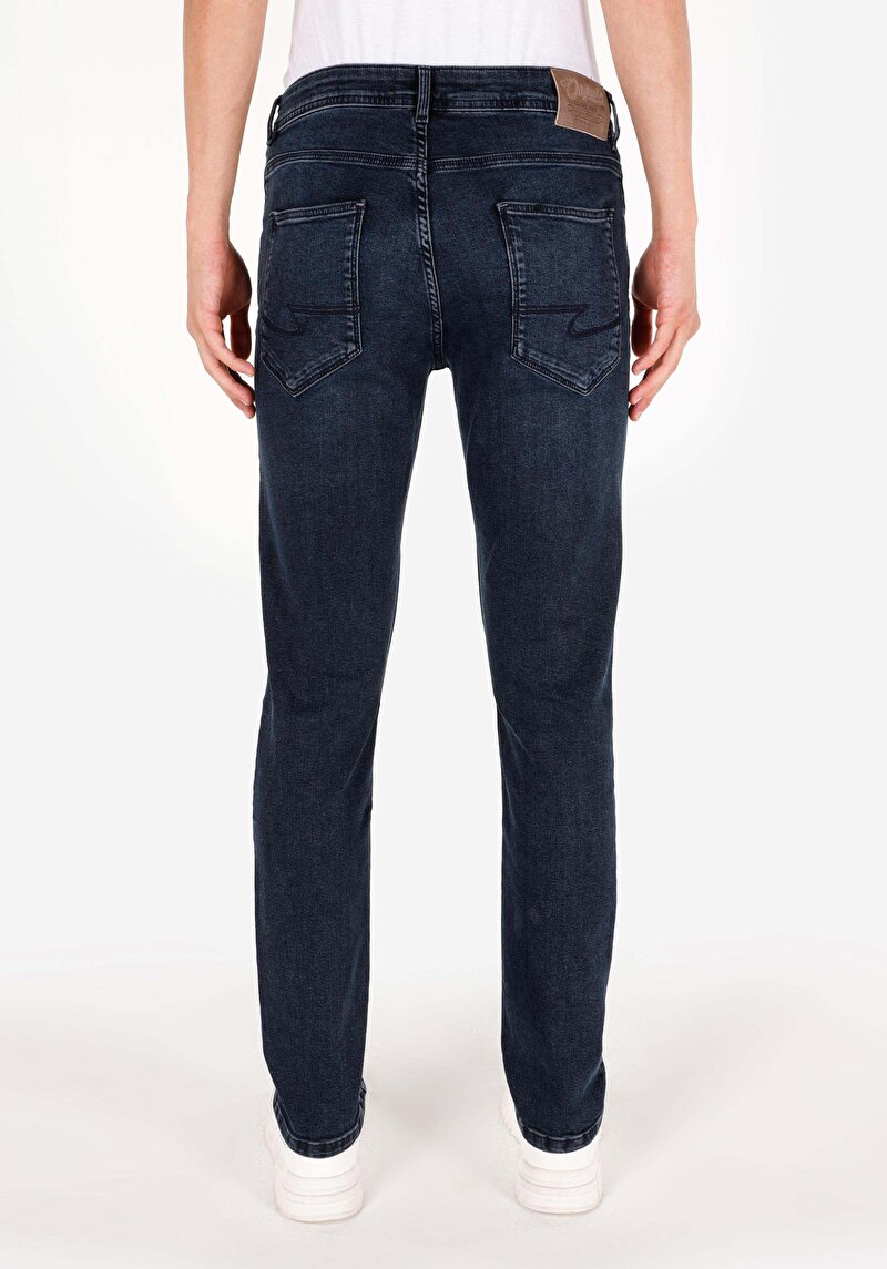 Зображення 044 Karl Джинси Чоловічі Блакитні Прямого Крою Cl1070552