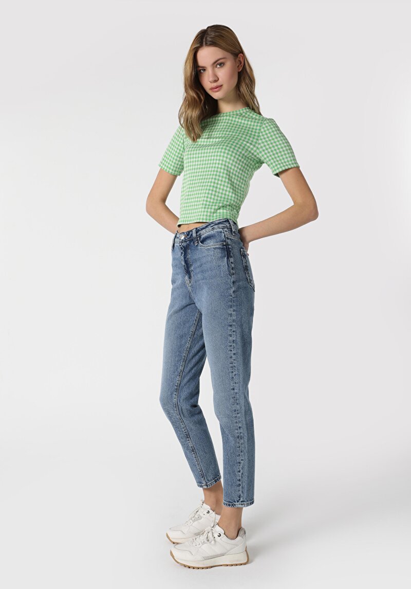 Зображення 896 Maria Джинси Жіночі Блакитні Cl1063501