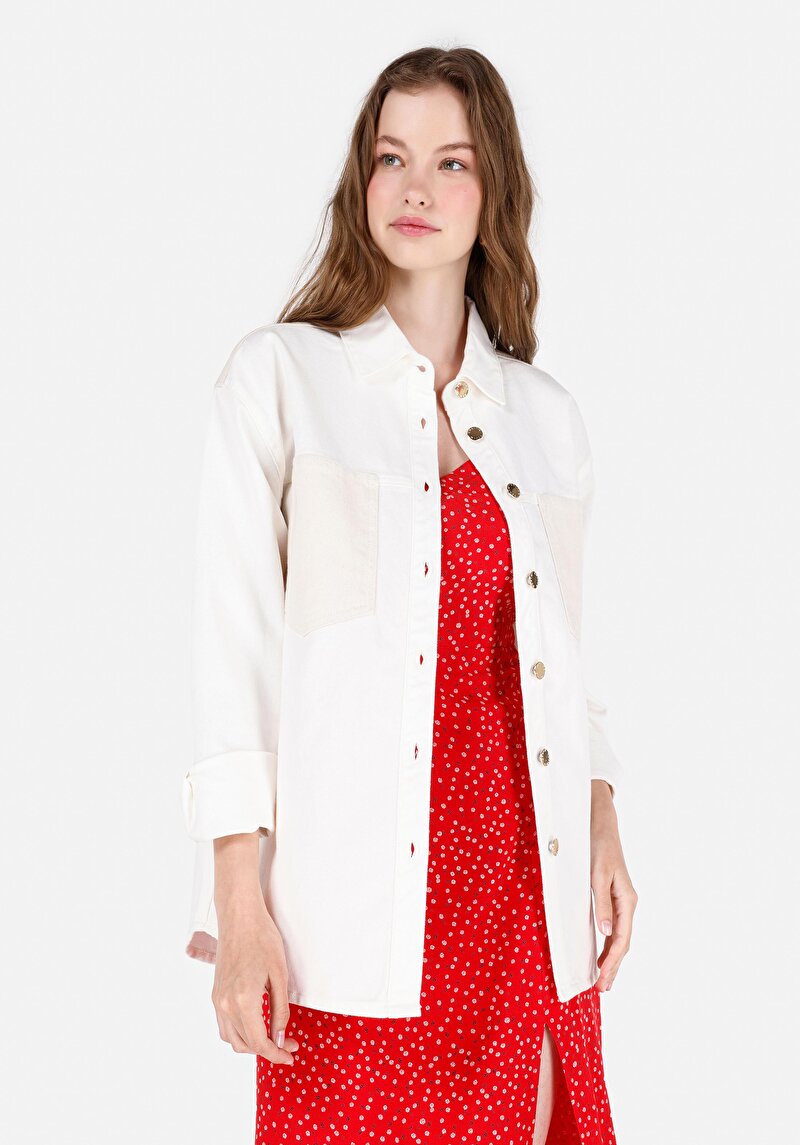 Зображення 480 Bovary Сорочка З Довгим Рукавом Жіноча Біла  Cl1069612