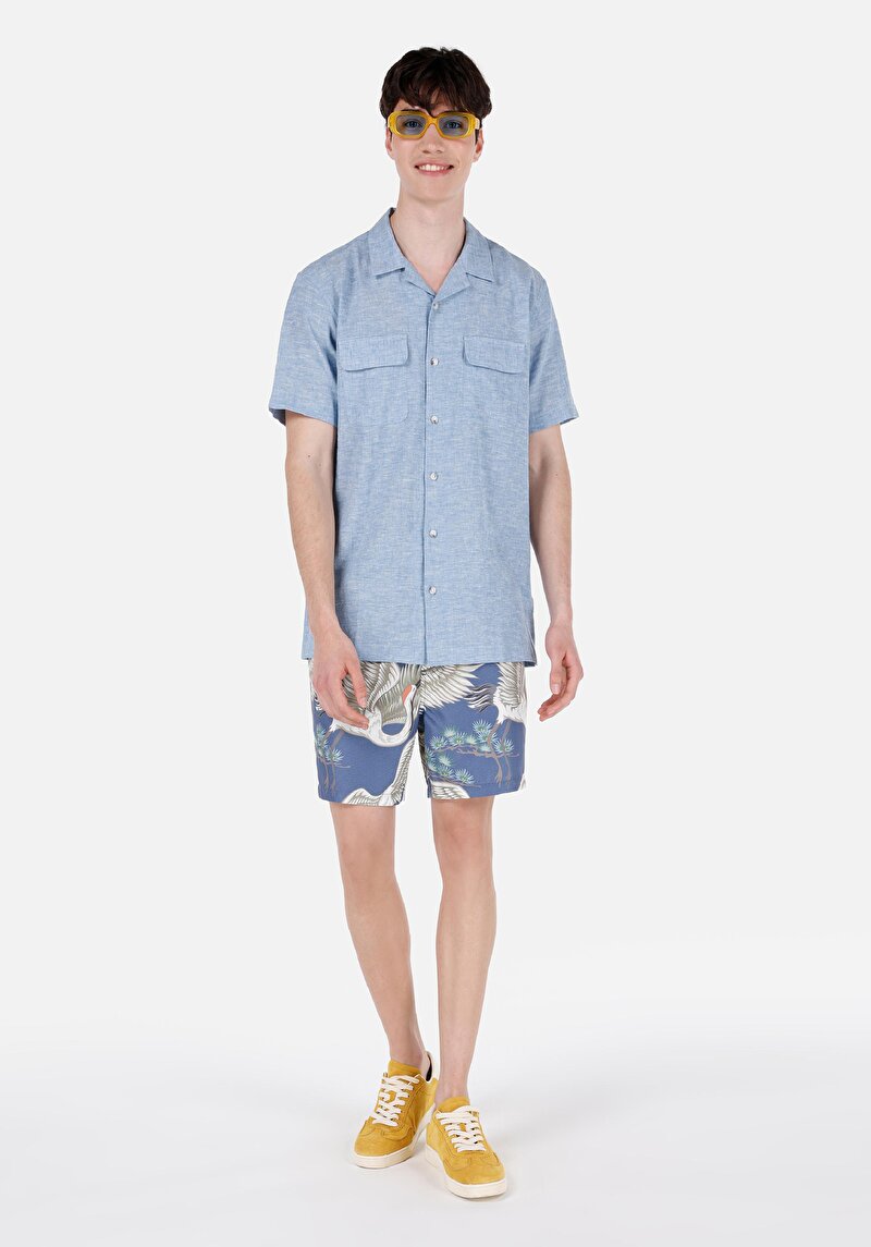 Зображення Шорти Пляжні Чоловічі Сині Cl1068176