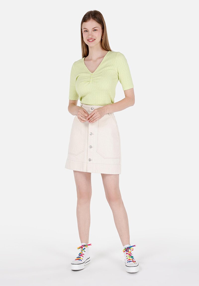 Зображення Спідниця Жіноча Блакитна Cl1069613