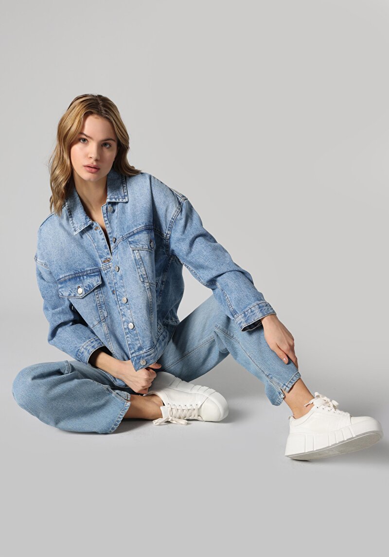 Зображення 970 Berry Джинси Жіночі Блакитні Класичного Крою Cl1063505