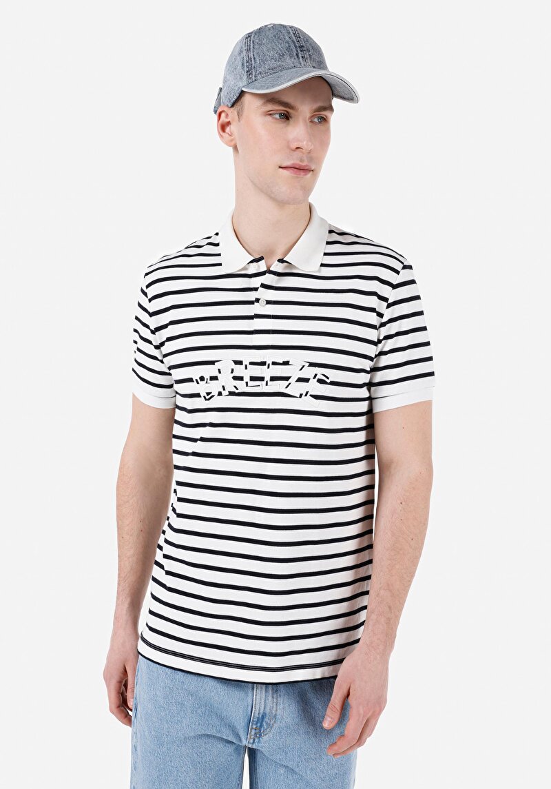 Зображення Поло З Коротким Рукавом Чоловіче Біле  Cl1068183