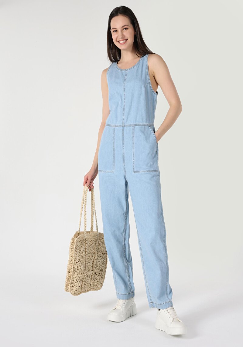 Зображення Комбінезон Жіночий Блакитний  Cl1063522