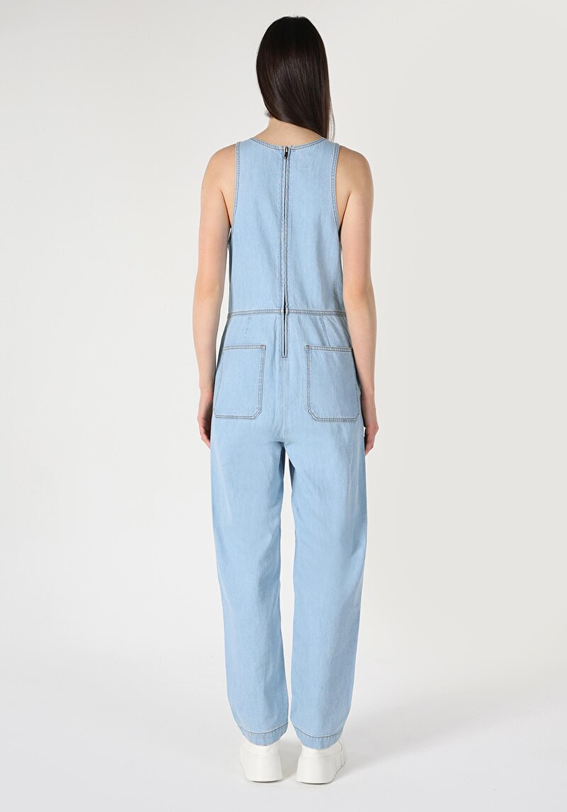 Показати інформацію про Комбінезон Жіночий Блакитний  Cl1063522