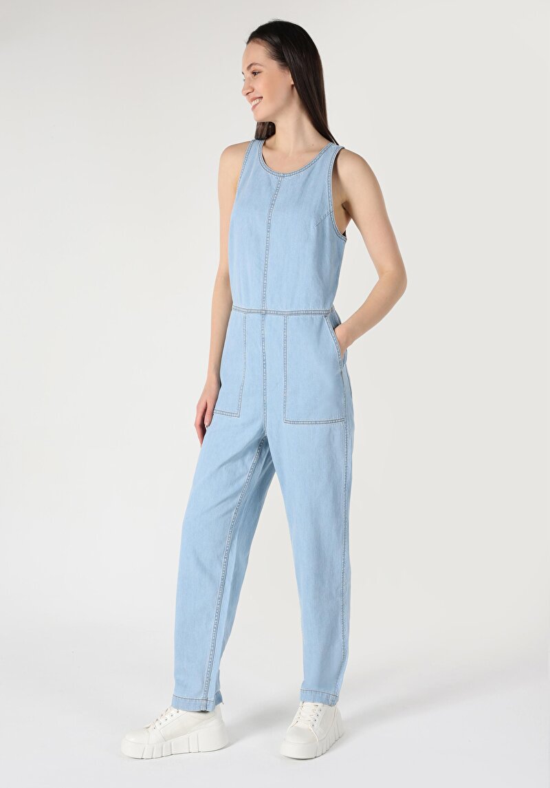 Показати інформацію про Комбінезон Жіночий Блакитний  Cl1063522