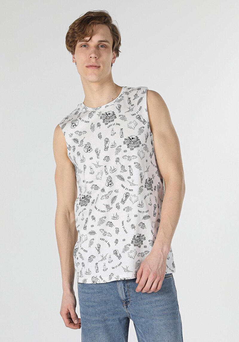 Зображення Майка Чоловіча Біла  Cl1058932