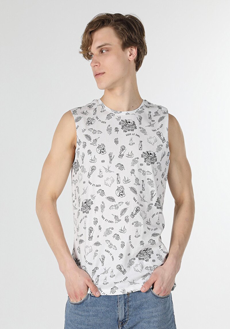 Показати інформацію про Майка Чоловіча Біла  Cl1058932