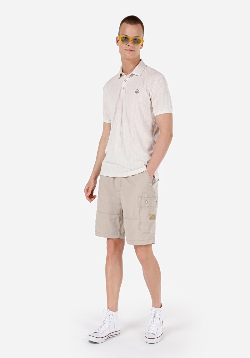 Показати інформацію про Шорти Чоловічі Бежеві  Cl1068186