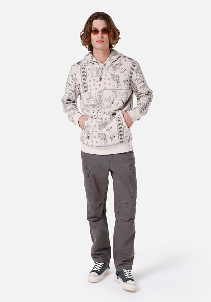 Показати інформацію про Толстовка Чоловіча Бежева  Cl1061752