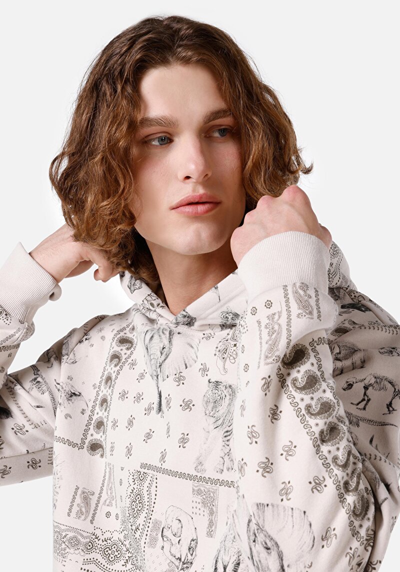 Показати інформацію про Толстовка Чоловіча Бежева  Cl1061752