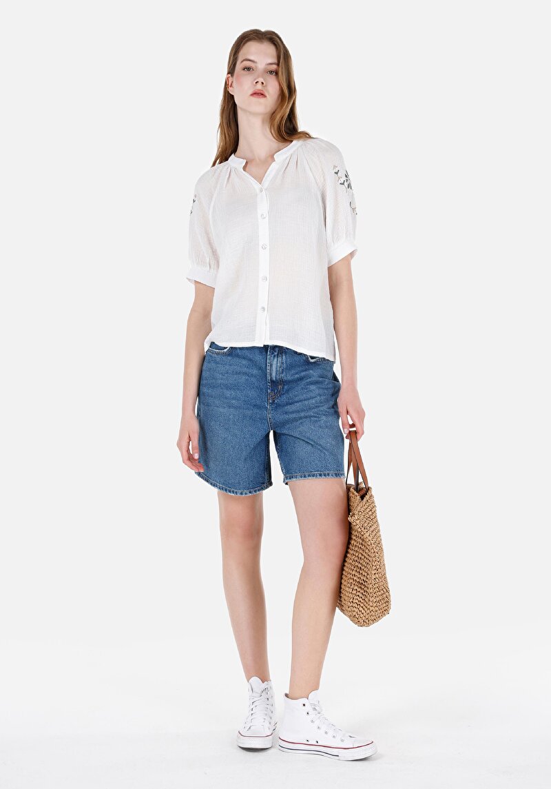 Зображення Шорти Жіночі Блакитні Cl1069632