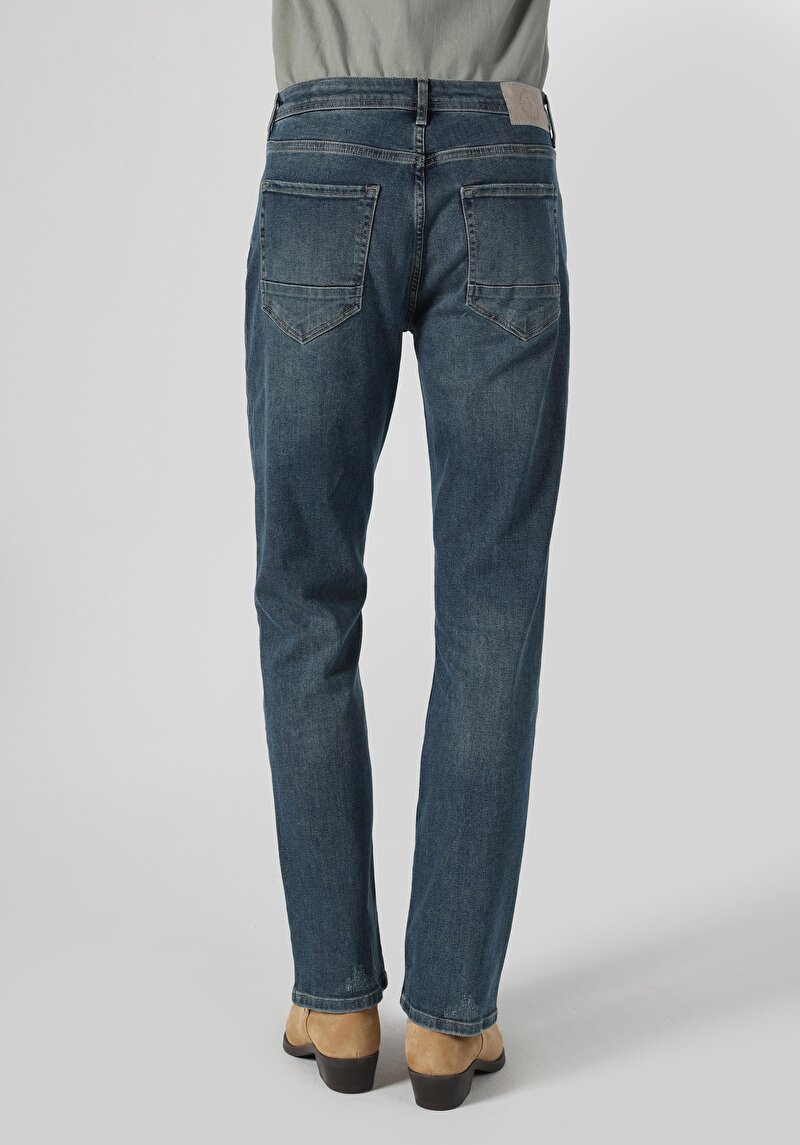 Зображення 045 David Джинси Чоловічі Блакитні Класичного Крою Cl1063538