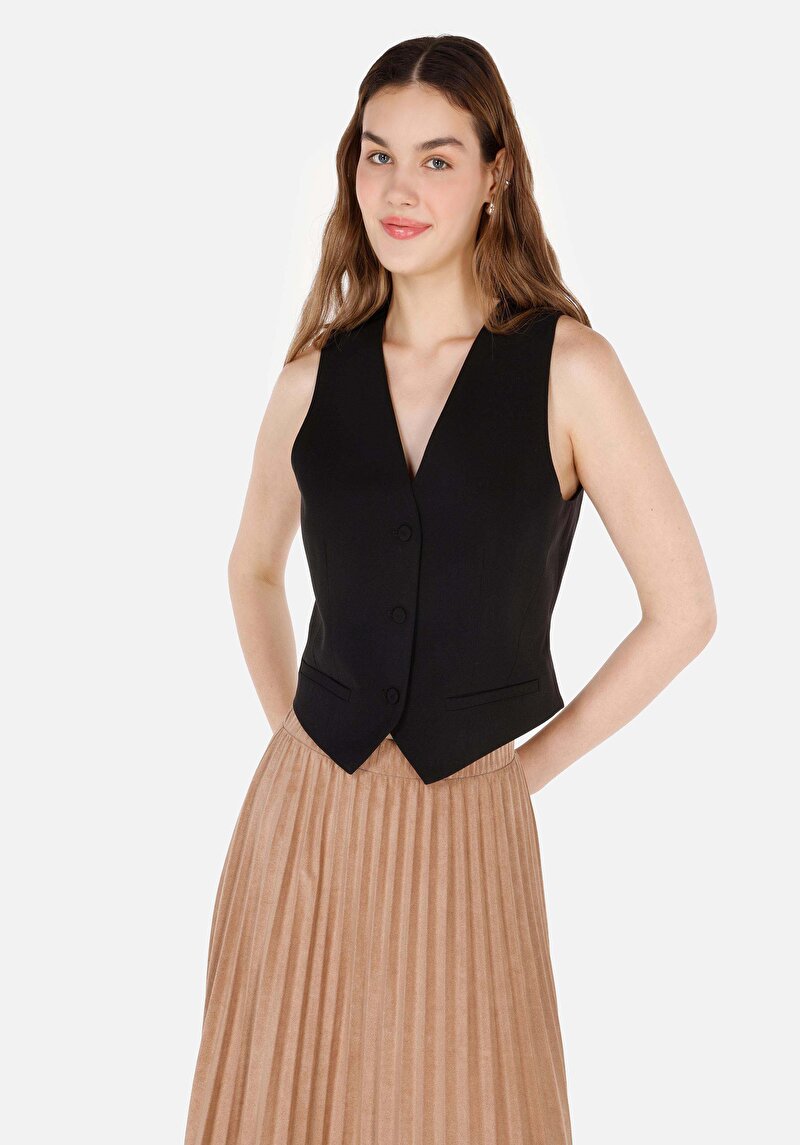 Зображення Сорочка З Коротким Рукавом Жіноча Чорна  Cl1070577