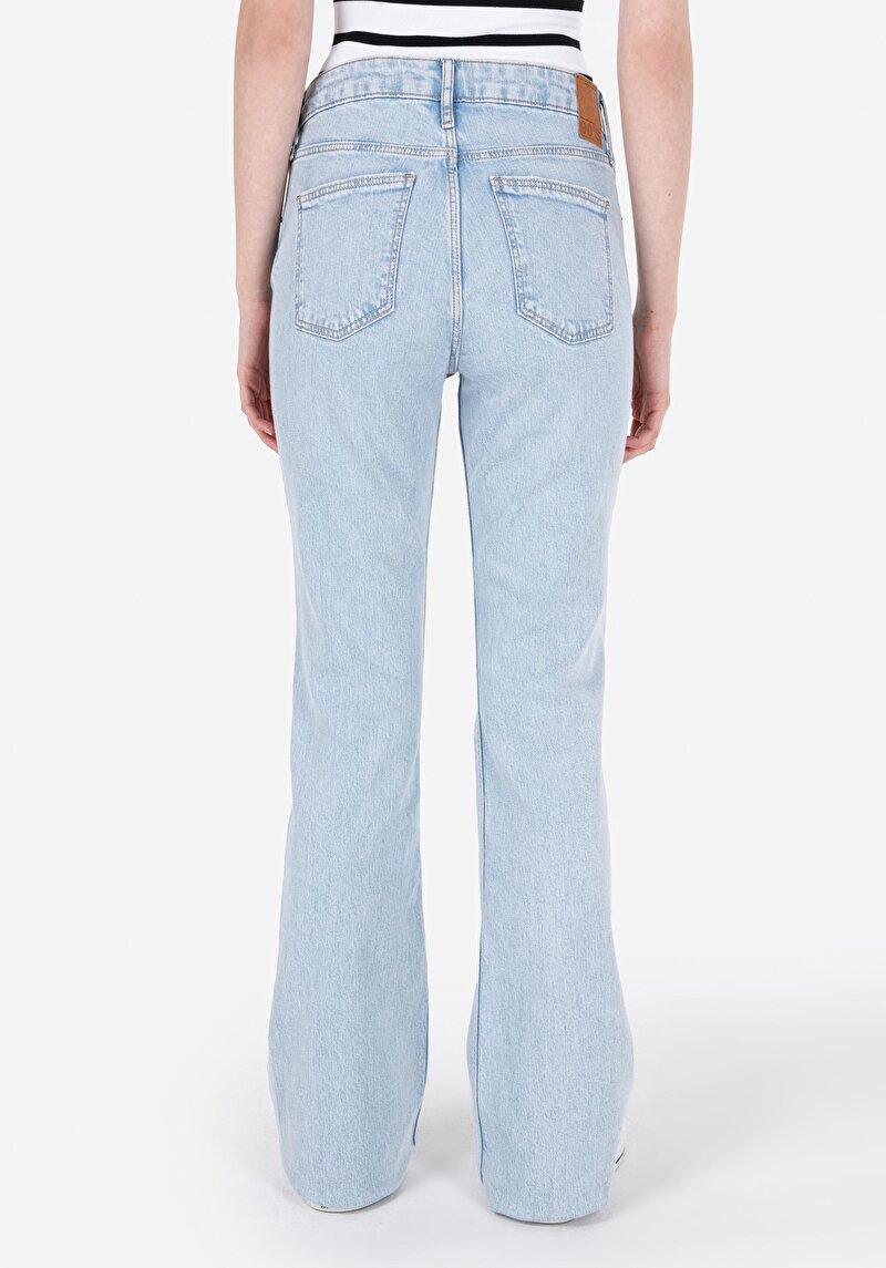 Зображення 776 Clara Джинси Жіночі Блакитні Вузького Крою Cl1069650