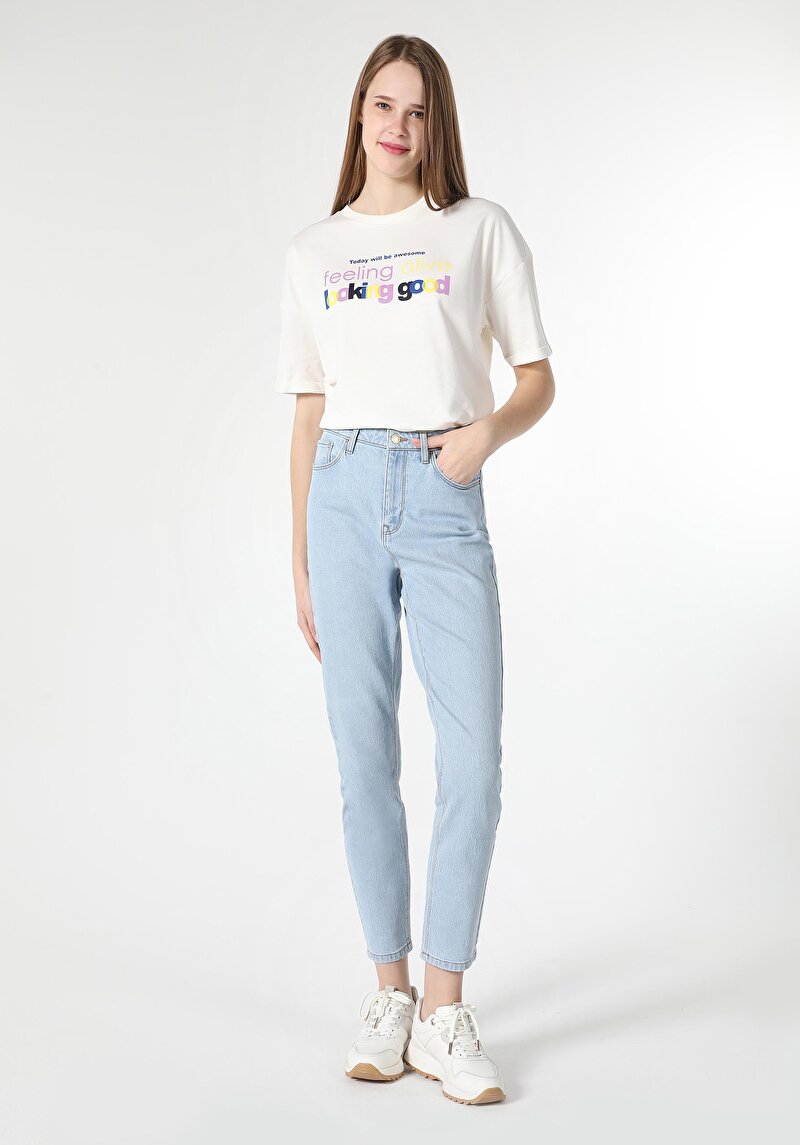 Зображення 896  Maria Джинси Жіночі Блакитні  Cl1059104