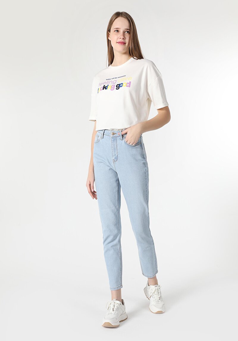 Зображення 896 Maria Джинси Жіночі Блакитні Cl1059104