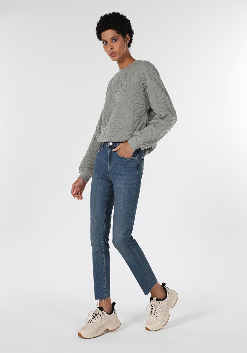 Зображення 703 Carla Джинси Жіночі  Вузького Крою Cl1060391