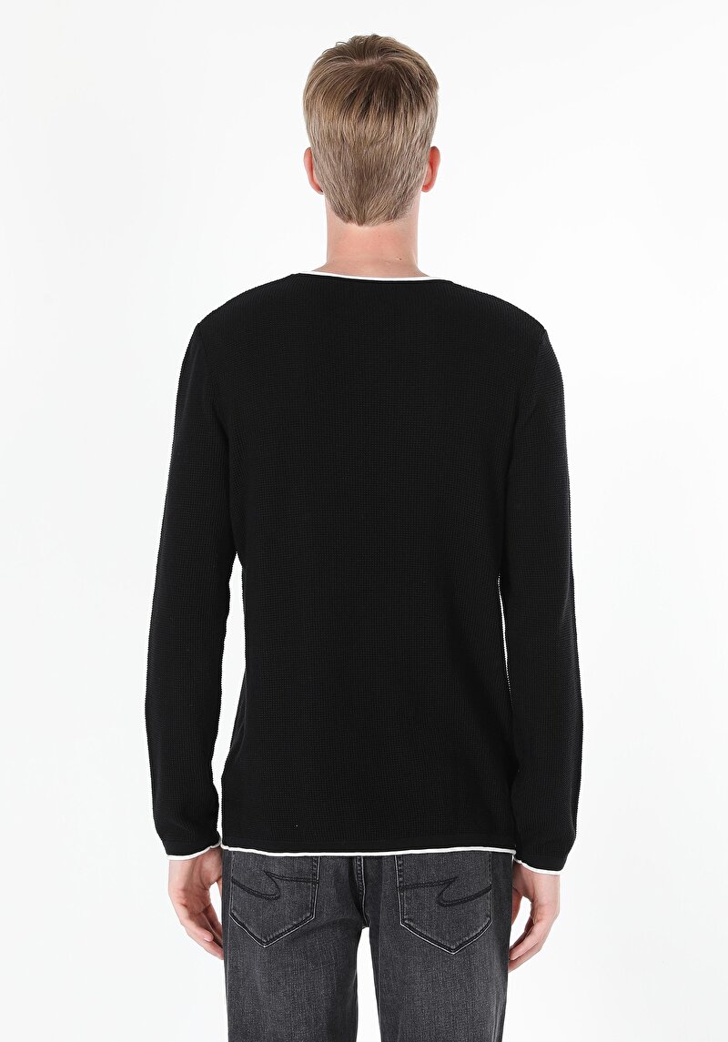 Показати інформацію про Светр Чоловічий Чорний  Cl1056038