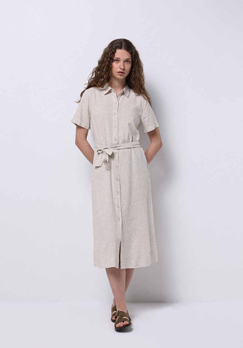 Показати інформацію про Сукня Жіноча Бежева  Cl1068244