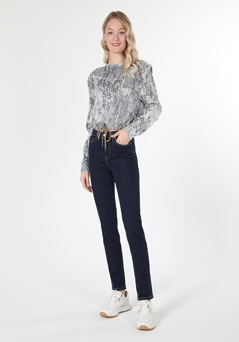 Зображення 703 Carla Джинси Жіночі Вузького Крою Cl1056040