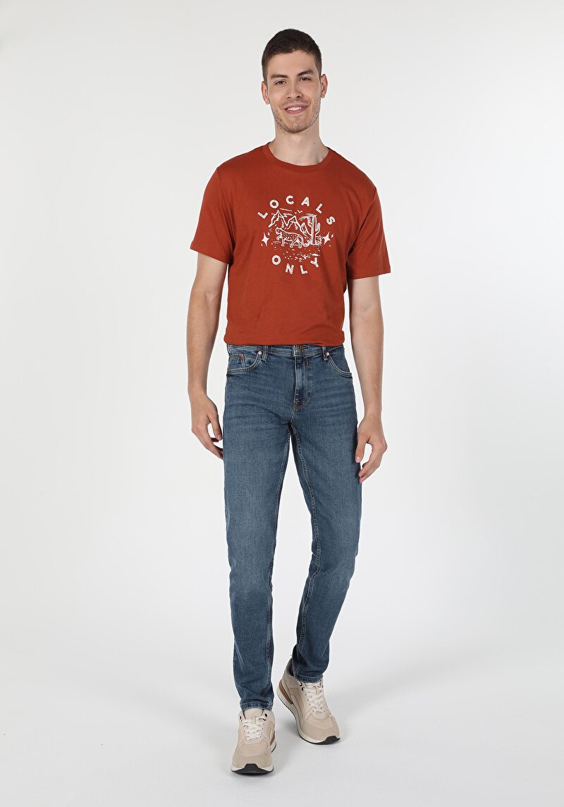 Показати інформацію про 041 Danny Джинси Чоловічі  Вузького Крою Cl1060412