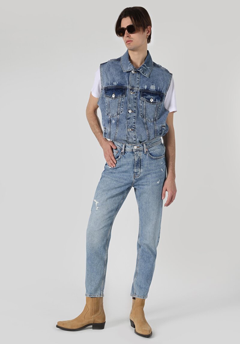 Зображення 058 Otto Джинси Чоловічі Блакитні  Cl1063561