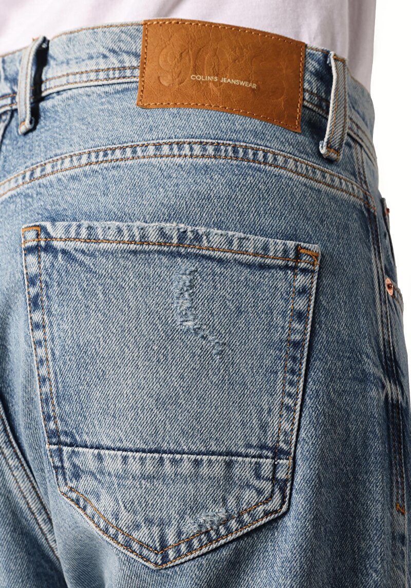 Показати інформацію про 058 Otto Джинси Чоловічі Блакитні  Cl1063561