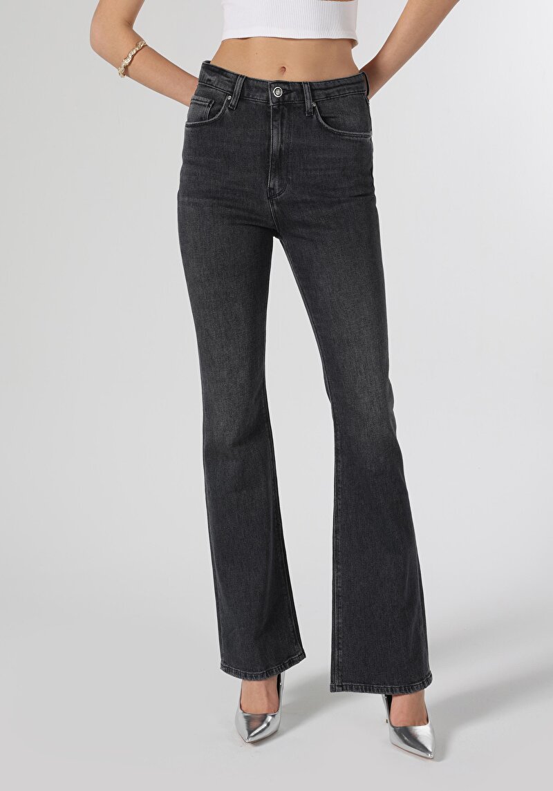 Зображення 971 Mony Джинси Жіночі Чорні Класичного Крою Cl1063571