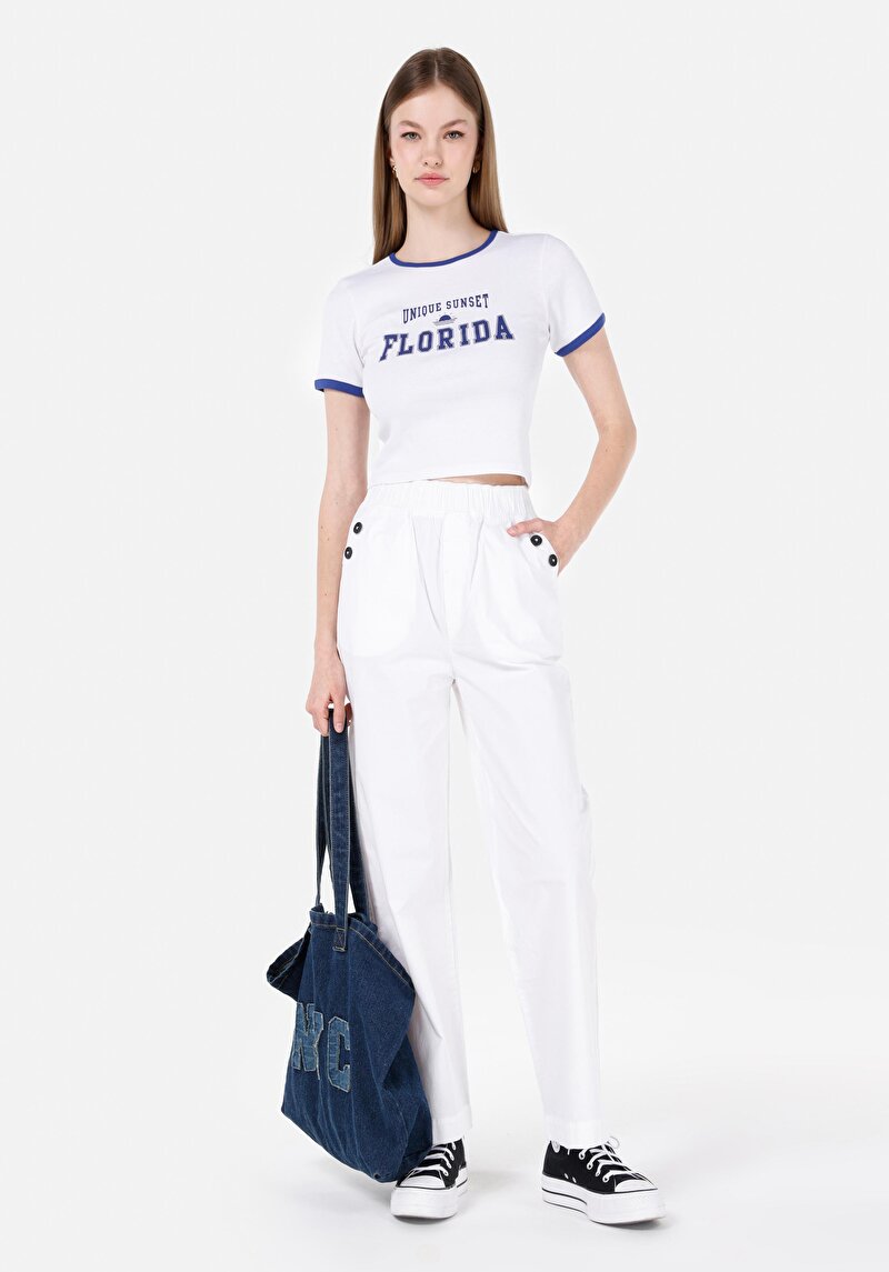 Зображення Брюки Жіночі Білі  Cl1068248