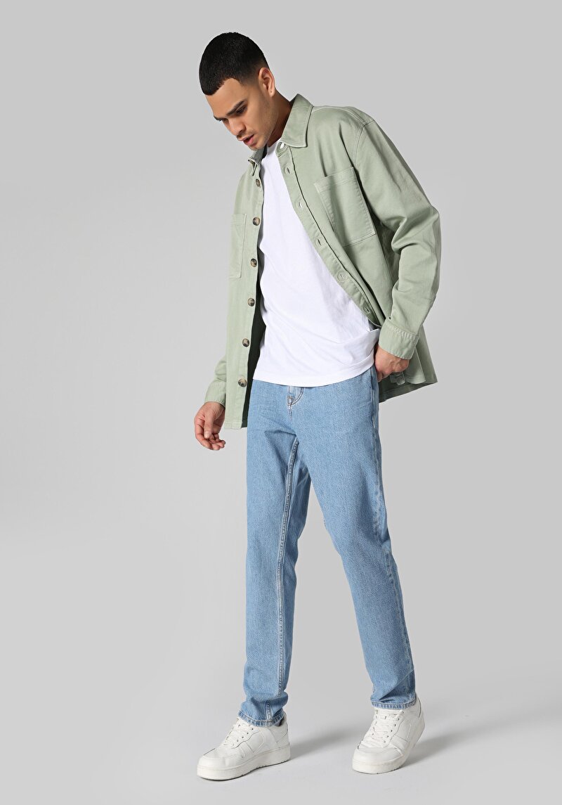 Зображення 067 Jack Джинси Чоловічі Блакитні Класичного Крою Cl1059199