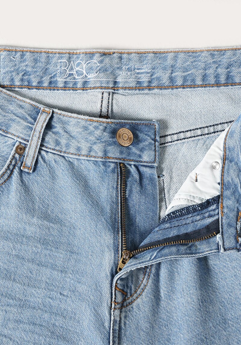 Показати інформацію про 067 Jack Джинси Чоловічі Блакитні Класичного Крою Cl1059199