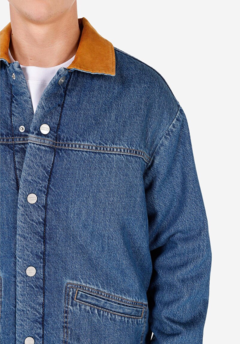 Показати інформацію про Піджак Чоловічий Блакитний  Cl1070619