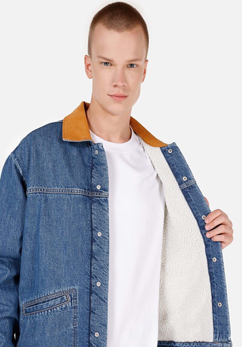 Показати інформацію про Піджак Чоловічий Блакитний  Cl1070619