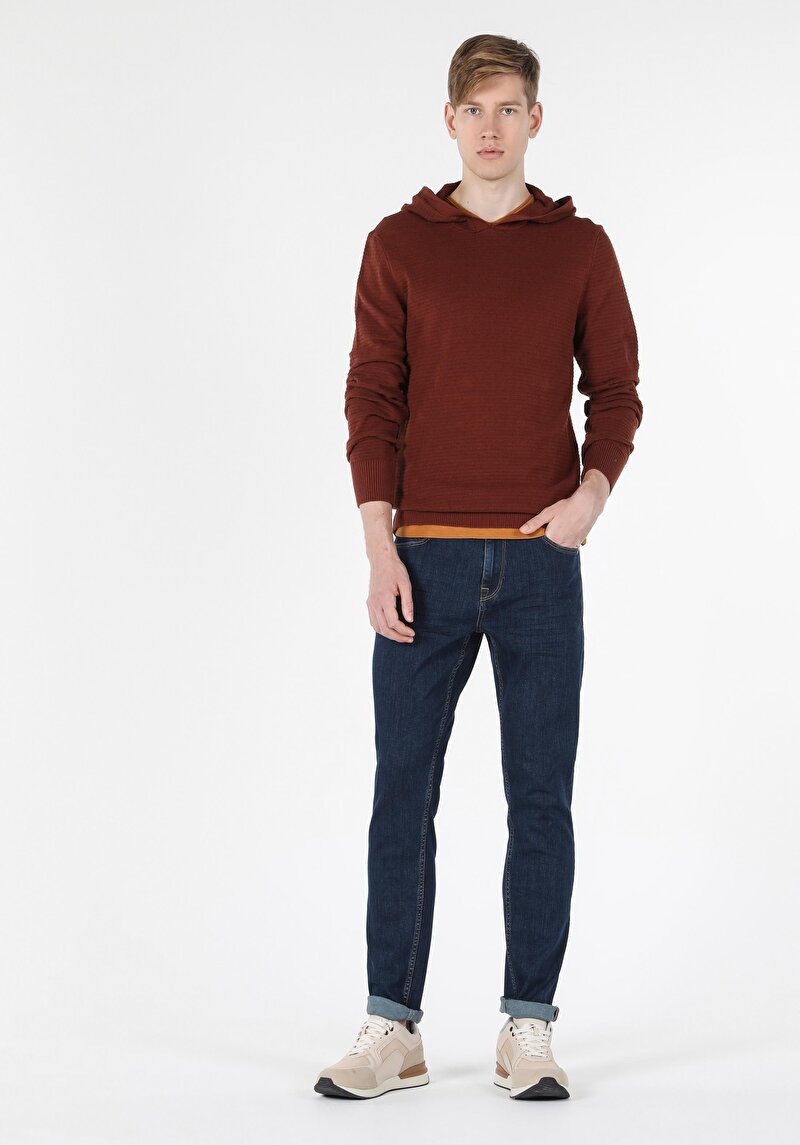 Показати інформацію про Светр Чоловічий Коричневий  Cl1056916