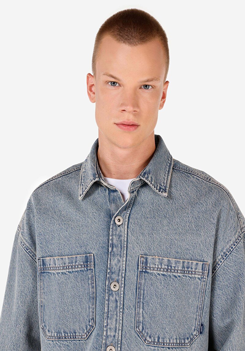 Зображення 051 Royal Сорочка З Довгим Рукавом Чоловіча Блакитна Cl1070648