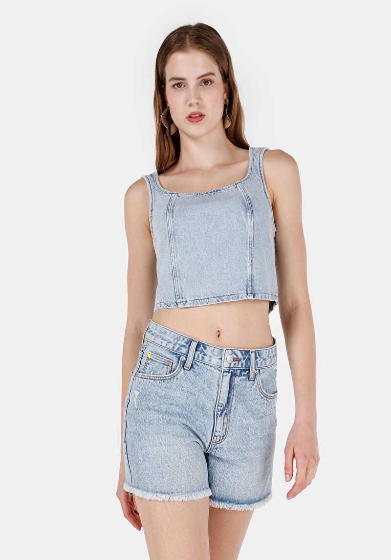 Зображення 470 Karen Сорочка Жіноча Блакитна Cl1069854