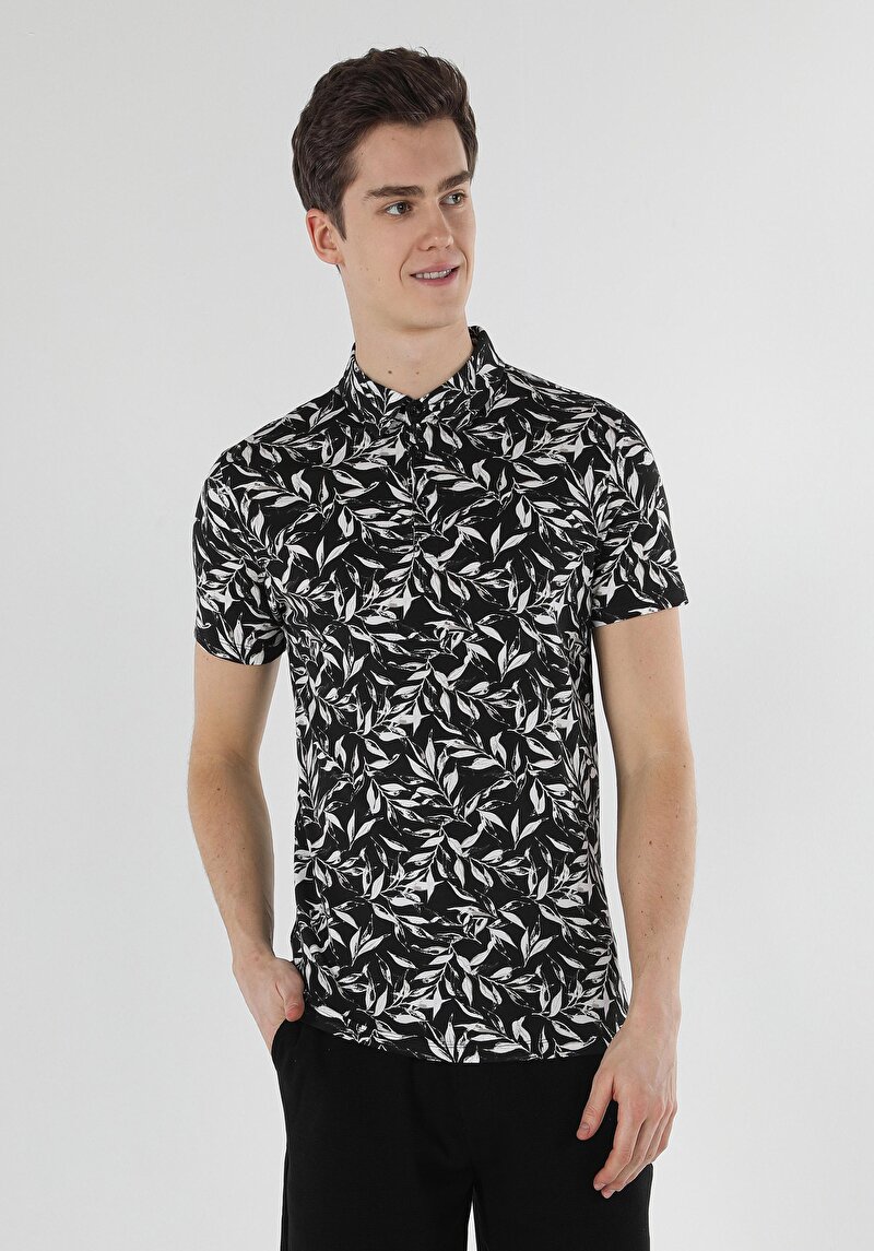 Показати інформацію про Поло З Коротким Рукавом Чоловіче Чорне  Cl1057038