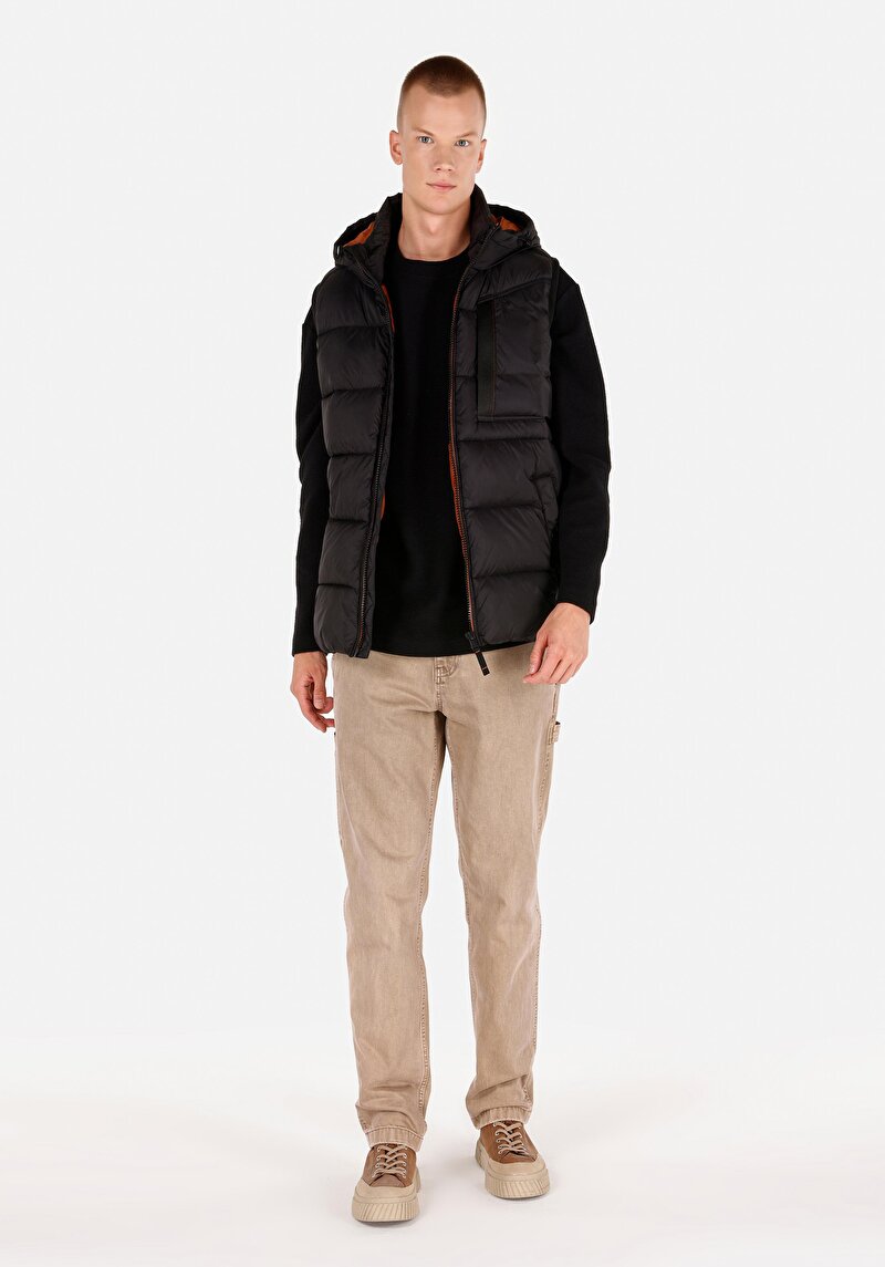 Показати інформацію про Жилет Чоловічий Чорний  Cl1069872